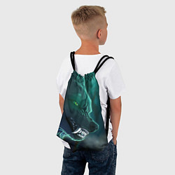 Рюкзак-мешок ВОЛЧИЙ ОСКАЛ, цвет: 3D-принт — фото 2