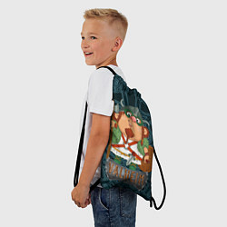 Рюкзак-мешок Valheim веселый викинг, цвет: 3D-принт — фото 2
