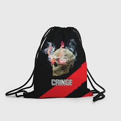 Рюкзак-мешок Cringe, цвет: 3D-принт