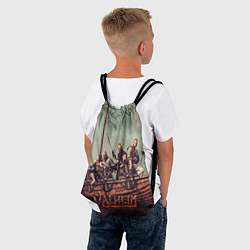 Рюкзак-мешок Valheim викинги, цвет: 3D-принт — фото 2