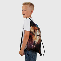 Рюкзак-мешок WOLF, цвет: 3D-принт — фото 2
