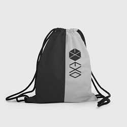 Рюкзак-мешок EXO, цвет: 3D-принт