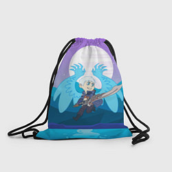 Рюкзак-мешок Nero anime, цвет: 3D-принт