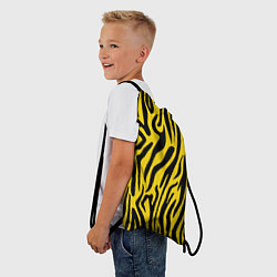 Рюкзак-мешок Тигровые полоски, цвет: 3D-принт — фото 2