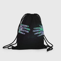 Рюкзак-мешок HANDS, цвет: 3D-принт