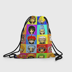 Рюкзак-мешок ONE PIECE ВАН ПИС УЗОР, цвет: 3D-принт