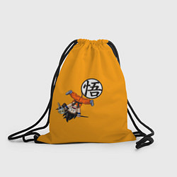 Рюкзак-мешок SAIYAN GOKU, цвет: 3D-принт