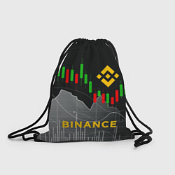 Рюкзак-мешок BINANCE БИНАНС ГРАФИК, цвет: 3D-принт