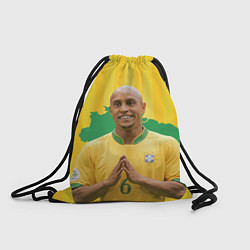Рюкзак-мешок Роберто Карлос Бразилия, цвет: 3D-принт