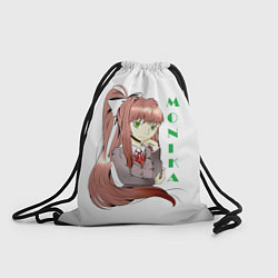 Рюкзак-мешок Doki Doki MONIKA, цвет: 3D-принт