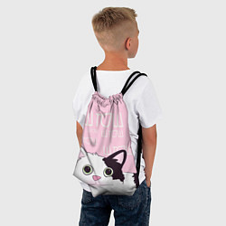 Рюкзак-мешок Котик штош, цвет: 3D-принт — фото 2