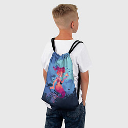 Рюкзак-мешок Mermaid Русалочка Z, цвет: 3D-принт — фото 2