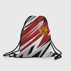 Рюкзак-мешок РОССИЯ RUSSIA RED, цвет: 3D-принт