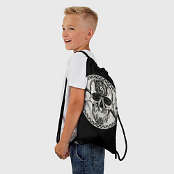 Рюкзак-мешок Череп Глаз и Ветвь, цвет: 3D-принт — фото 2