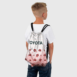 Рюкзак-мешок Тойота - Racing Паттерн, цвет: 3D-принт — фото 2