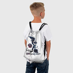Рюкзак-мешок Чёрный демонический Аста Либе, цвет: 3D-принт — фото 2