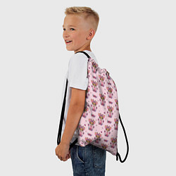 Рюкзак-мешок Милая олениха, цвет: 3D-принт — фото 2