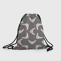 Рюкзак-мешок Лиса Фенек, цвет: 3D-принт