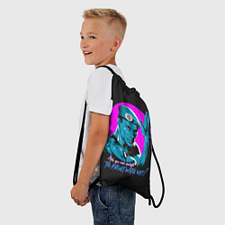 Рюкзак-мешок Уличный Ван Дамм, цвет: 3D-принт — фото 2