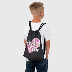 Рюкзак-мешок Лил Пип, цвет: 3D-принт — фото 2