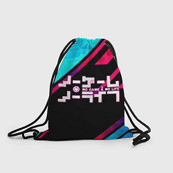 Рюкзак-мешок NO GAME NO LIFE LOGO, цвет: 3D-принт