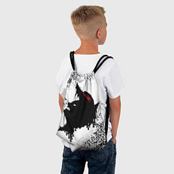 Рюкзак-мешок БЕРСЕРК подтеки, цвет: 3D-принт — фото 2