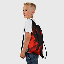 Рюкзак-мешок БЕРСЕРК красками, цвет: 3D-принт — фото 2