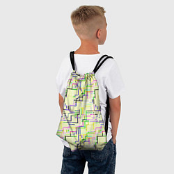 Рюкзак-мешок Geometric Color, цвет: 3D-принт — фото 2