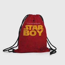 Рюкзак-мешок The Weeknd - Star Boy, цвет: 3D-принт