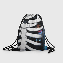 Рюкзак-мешок SANS AND FRISK, цвет: 3D-принт