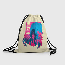 Рюкзак-мешок Nezuko Neon, цвет: 3D-принт