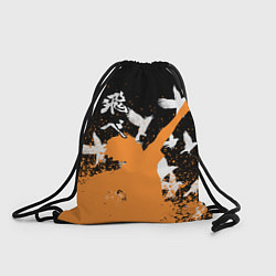 Рюкзак-мешок Волейбол - Вороны, цвет: 3D-принт