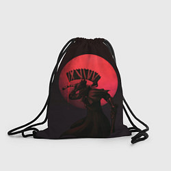 Рюкзак-мешок Красная луна, цвет: 3D-принт