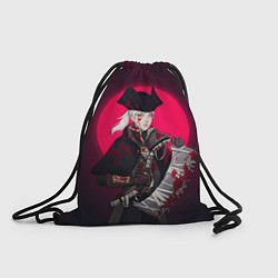 Рюкзак-мешок Охотница, цвет: 3D-принт