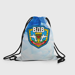 Рюкзак-мешок День ВДВ, значок, цвет: 3D-принт