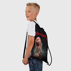 Рюкзак-мешок James Alan Hetfield METALLICA Z, цвет: 3D-принт — фото 2