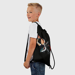 Рюкзак-мешок Бабочка Честер, цвет: 3D-принт — фото 2