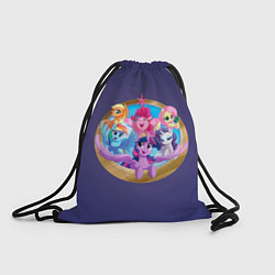 Рюкзак-мешок Pony team, цвет: 3D-принт