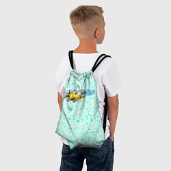 Рюкзак-мешок Орел, цвет: 3D-принт — фото 2