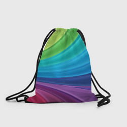 Рюкзак-мешок Радуга, цвет: 3D-принт