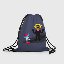 Рюкзак-мешок Бойфренд и Монстр, цвет: 3D-принт