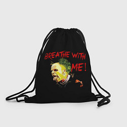 Рюкзак-мешок Breathe whith me, цвет: 3D-принт