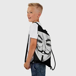 Рюкзак-мешок Guy Fawkes, цвет: 3D-принт — фото 2