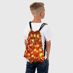 Рюкзак-мешок Любовный взрыв, цвет: 3D-принт — фото 2