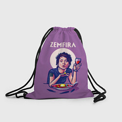 Рюкзак-мешок ZEMFIRA арт ужин, цвет: 3D-принт