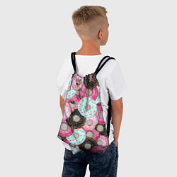 Рюкзак-мешок Пончик, цвет: 3D-принт — фото 2