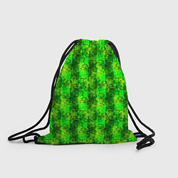 Рюкзак-мешок Неоновый полосатый узор, цвет: 3D-принт