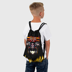 Рюкзак-мешок Ария - Герой асфальта, цвет: 3D-принт — фото 2