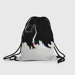 Рюкзак-мешок Затерянный в космосе, цвет: 3D-принт