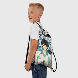 Рюкзак-мешок ТООРУ ОЙКАВА OIKAWA TORU, цвет: 3D-принт — фото 2